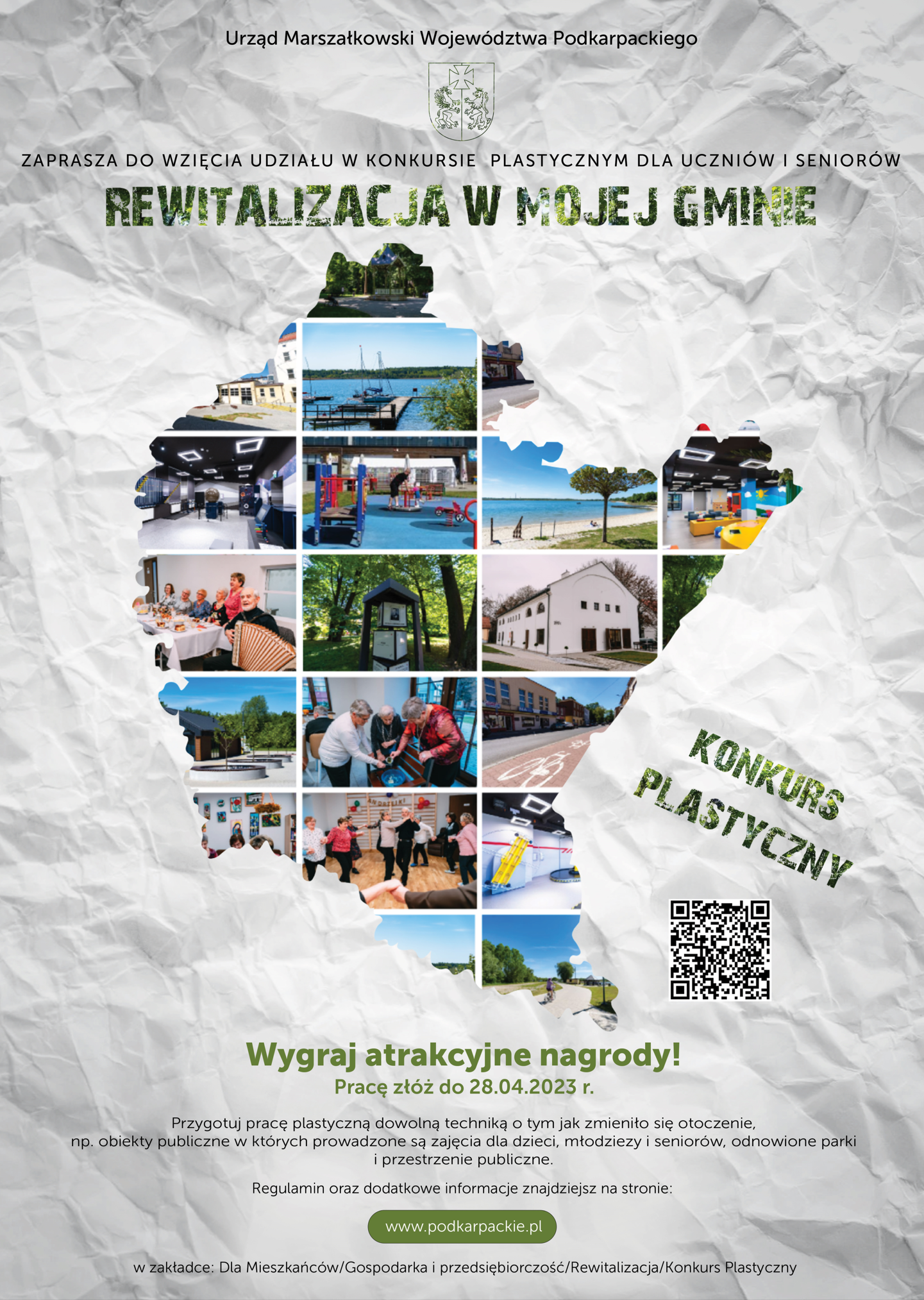 Konkurs plastyczny Rewitalizacja w mojej gminie